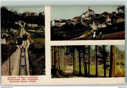 2533 Leubringen Evilard 1912 - Drahtseilbahn Biel- Leubringen - 13251856
