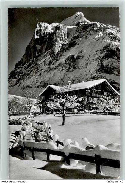 3818 Grindelwald - Winter in Grindelwald Wetterhorn - 11084055