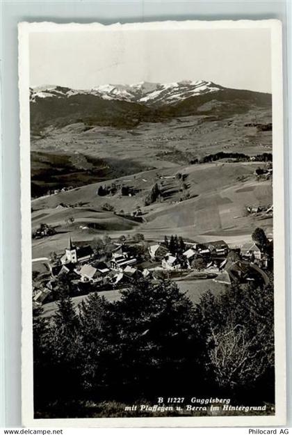 3158 Guggisberg - Guggisberg mit Pfaffeyen und Berra im Hintergrund - 13133736