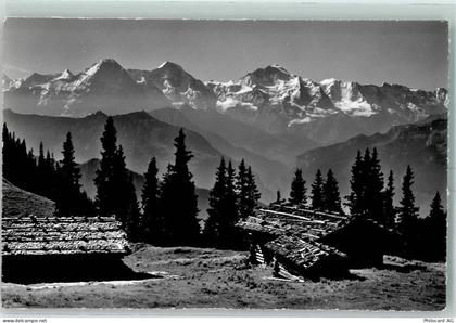 3804 Habkern - Gemmenalp Fiescherhörner Eiger Mönch Jungfrau - 10391725