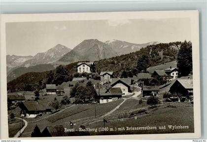 6086 Hasliberg Reuti 1920 - Hasliberg mit Brienzerrothorn und Wylerhorn... - 13094805