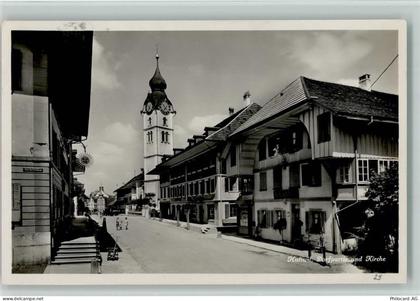 4950 Huttwil - Dorfpartie mit Kirche - 13112767