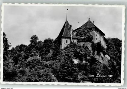 3177 Laupen BE 1952 Foto AK Burg Schloss - 38022779