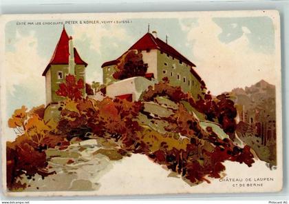 3177 Laupen BE Künstlerkarte Chateau de Laupen - 10219379
