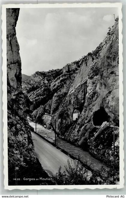 2740 Moutier Foto AK Gorges de Moutier - 38022402