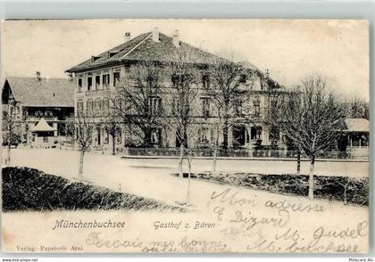 3053 Münchenbuchsee 1904 - Gasthaus Z. Bären - 13444496