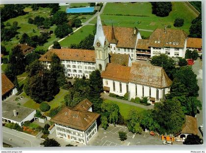 3053 Münchenbuchsee - Kirche Pfarrhaus unteres Schulhaus Fliegeraufnahme... - 39374025