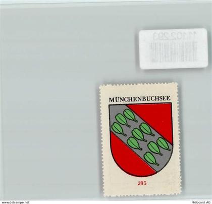 3053 Münchenbuchsee - Vignette Wappen Kaffee Hag ca 1920-1940 - 11102293