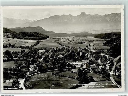 3672 Oberdiessbach - Fliegeraufnahme mit Stockhornkette - 13132181