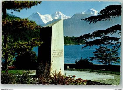 3653 Oberhofen am Thunersee - Denkmal Gedenkstein Winston Churchill - 39495642
