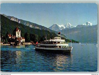3653 Oberhofen am Thunersee - Thunersee Motorschiff Jungfrau Eiger Mönch... - 10391933