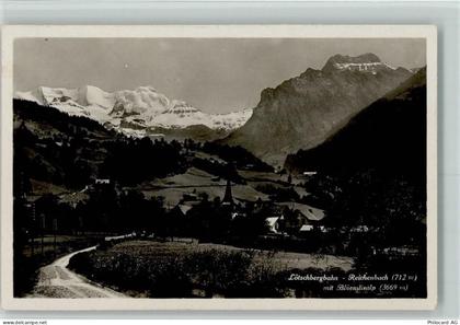 3713 Reichenbach im Kandertal 1936 - Lötschbergbahn mit Blüemlisalp - 10258021