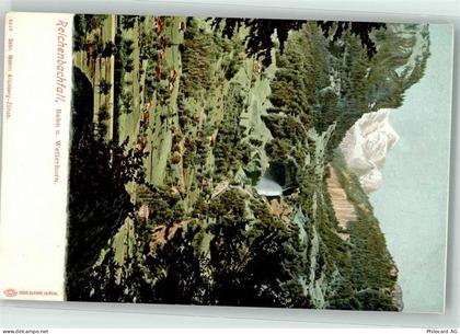 3713 Reichenbach im Kandertal - Bahn und Wetterhorn - 39405293