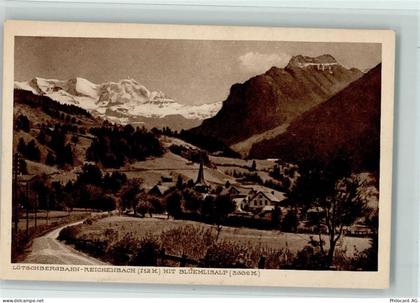 3713 Reichenbach im Kandertal - Lötschbergbahn-Reichenbach mit Blüemlisa... - 10156671