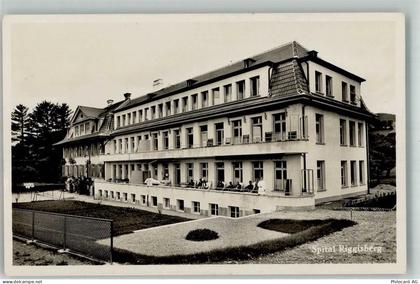3132 Riggisberg 1933 Foto AK Krankenhaus - 10735293