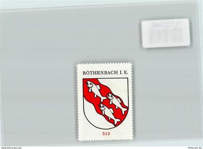 3538 Röthenbach im Emmental - Vignette Wappen Kaffee Hag ca 1920-1940 Rö... - 11101096