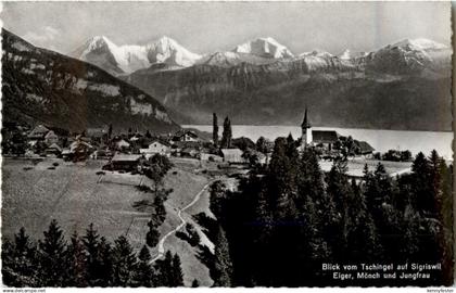 Blick vom Tschingel auf Sigriswil
