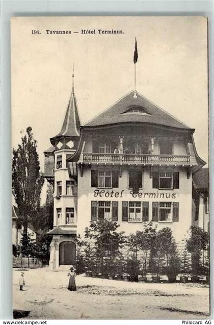 2710 Tavannes 1912 - Hotel Terminus - 13256035