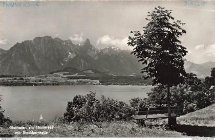 [-10%] SUISSE - Thoune - Lac de Thoune - Vue densemble - Carte Postale Ancienne