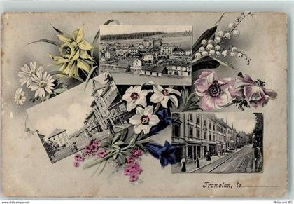 2720 Tramelan 1908 Gebrauchsspuren Enziane Edelweiss - 10301862