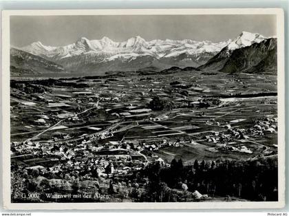 3665 Wattenwil - Wattenwil und die Alpen - 13137634