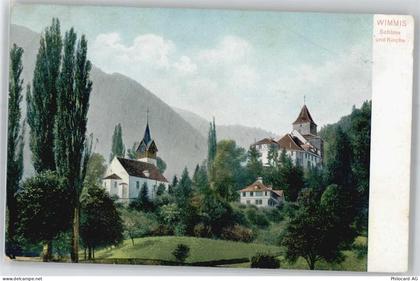 3752 Wimmis - Schloß, Kirche - 51088854