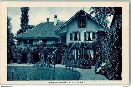 3076 Worb 1924 Foto AK Haushaltungsschule - 10735381
