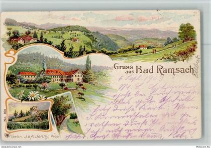 4448 Läufelfingen Dietisberg b. Läufelfingen Lithographie Bad Ramsach Ru... - 13404588