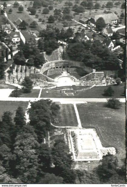 Augst Augusta Raurica Fliegeraufnahme