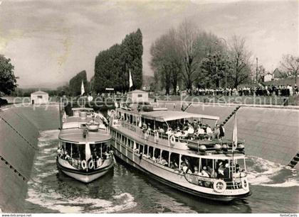 Augst Personenboote Rheinfelden Rhyblitz