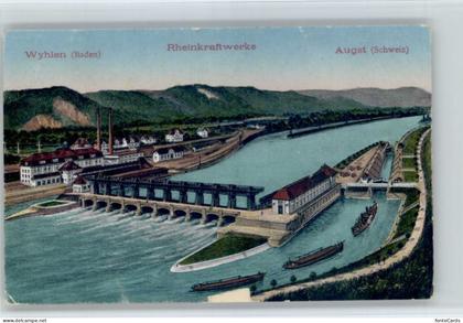 Augst Wyhlen Rheinkraftwerke
