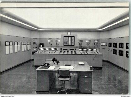 4127 Birsfelden Foto AK Rheinkraftwerk Kommandoraum - 38211751