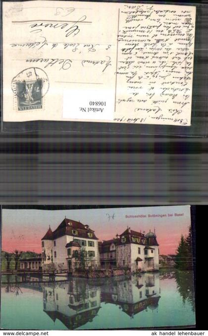 106840,Schlosshotel Bottmingen bei Basel 1920Kanton Basel-Land