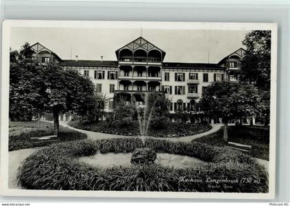 4438 Langenbruck - Kurhaus Langenbruck Garten mit Wasserfontaine - 10193843