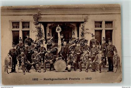 4133 Pratteln Gebrauchsspuren Musikgesellschaft Gruppenfoto - 13481855