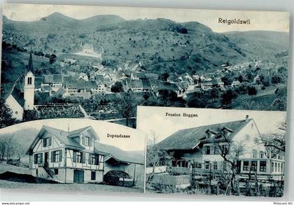 4418 Reigoldswil 1914 Foto AK Pension Hoggen - 13568386