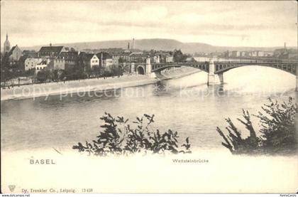 Basel BS Wettsteinbruecke