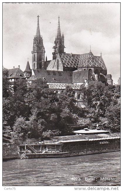 Suisse - Bâle / Basel - Lavoirs / 1954