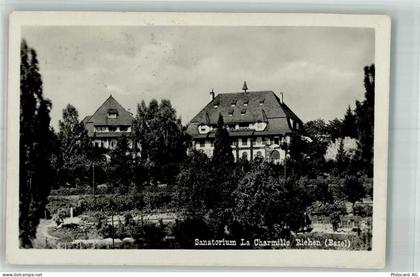 4125 Riehen Foto AK Sanatorium - 10749712