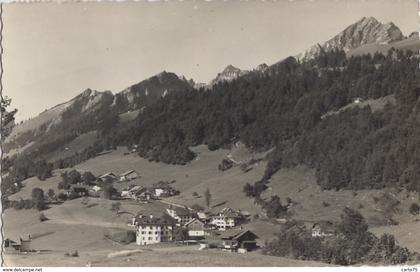 Suisse - Les Sciernes d'Albeuve - Panorama Village - Postmarked 1961