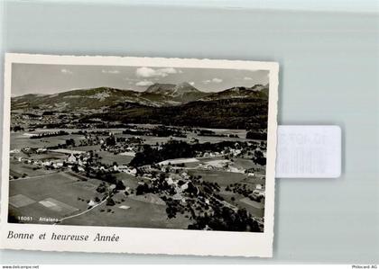 1616 Attalens Vuarat 1950 FOTO KEINE AK Fliegeraufnahme Kirche Foto 10cm... - 10497323