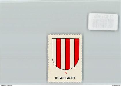 1633 Marsens - Vignette Wappen Kaffee Hag ca 1920-1940 Humilimont - 11100465