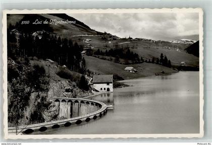 1653 Châtel-sur-Montsalvens Foto AK Stausee Lac de Montsalvens - 38211993