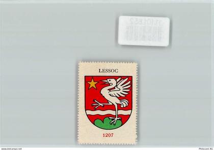 1669 Lessoc - Vignette Wappen Kaffee Hag ca 1920-1940 - 11101852