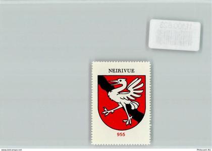 1669 Neirivue - Vignette Wappen Kaffee Hag ca 1920-1940 Neirivue - 11100623