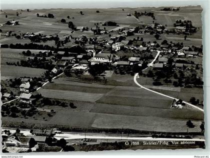 1678 Siviriez Villaranon - Fliegeraufnahme - 13149605