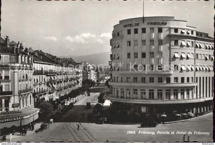 Fribourg FR Perplle et Hotel de Fribourg