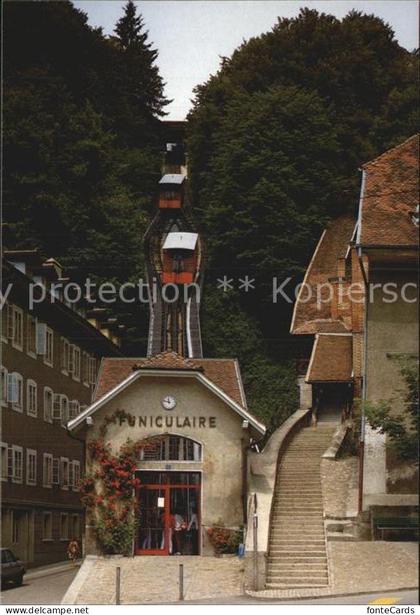 Fribourg FR Standseilbahn