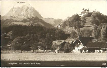 Gruyeres FR Gruyeres  x 1922