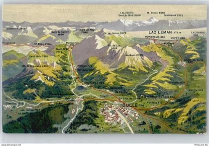 1630 Bulle - Landkarte - 50616749